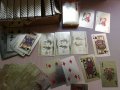 Тесте златни карти за игра с 24 карата златно покритие-пластик, снимка 6
