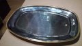 Oro 24k inox 18/10-поднос с позлата-45/31см-внос швеицария, снимка 18