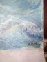 стара картина-морски пейзаж, снимка 5