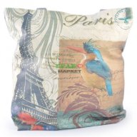 Лятна чанта, изработена от текстил, снимка 2 - Чанти - 15892116