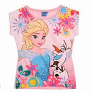 Детска тениска Frozen за 8 и 10 г. - М04-05, снимка 2 - Детски тениски и потници - 14381145