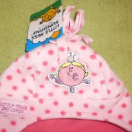 Топла зимна шапка за момиче Little Miss, нова , снимка 2 - Шапки, шалове и ръкавици - 8574293