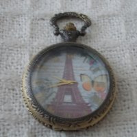 Джобен часовник Париж №1, снимка 2 - Други ценни предмети - 22588568