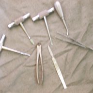 зъболекарски инструменти - 7 бр , снимка 1 - Антикварни и старинни предмети - 13833999