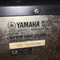 &yamaha ax-400 made in japan-stereo amplifier-внос швеицария, снимка 18 - Ресийвъри, усилватели, смесителни пултове - 20964945