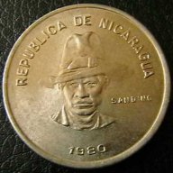 50 центаво 1980, Никарагуа, снимка 2 - Нумизматика и бонистика - 12398469