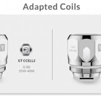 Vaporesso GT CCELL2 Coils 0.3 Ohm Coils изпарителни глави за вейп, снимка 3 - Вейп без пълнители - 22149895