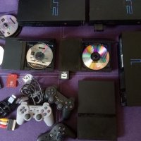 PS2 PlayStation 2 + 10 игри Хакнати Конзоли хакната мемори карта , снимка 2 - Други игри и конзоли - 21485827