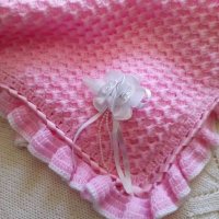 Бебешка пелена Розово облаче за новородени бебета, снимка 8 - Други - 19007614