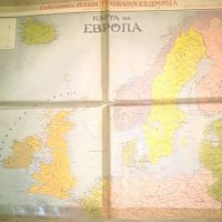 Колекционерски географски карти от вестници печатани през 1939-1941, снимка 4 - Антикварни и старинни предмети - 25822800