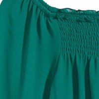 Блуза H&M в зелено-намаление!, снимка 2 - Блузи с дълъг ръкав и пуловери - 19018721