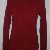 Хипер еластична блузка с плетеница цвят "Бордо" / унисайз , снимка 2 - Блузи с дълъг ръкав и пуловери - 17346872