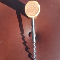 Ръчна изработка еленов рог тирбушон от Германия , снимка 5 - Ножове - 24354017