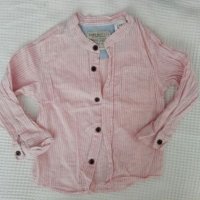 Риза с дълъг ръкав Zara baby 12-18м., снимка 1 - Бебешки блузки - 19161740