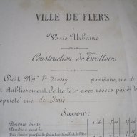 Стари френски документи от 1891/4 година., снимка 8 - Антикварни и старинни предмети - 10883377