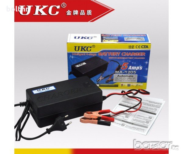 Зарядно устройство за акумулатор за кола UKC 5AMP, снимка 1