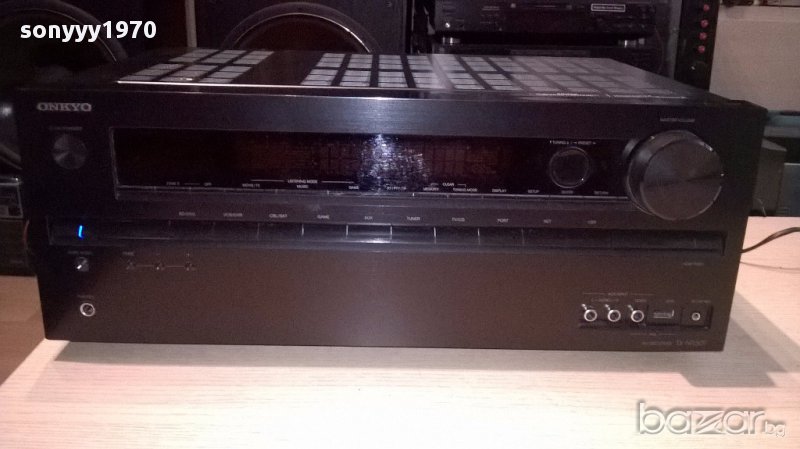 Onkyo tx-nr509 av receiver usb/hdmi/370w-5chanel-внос швеицария, снимка 1