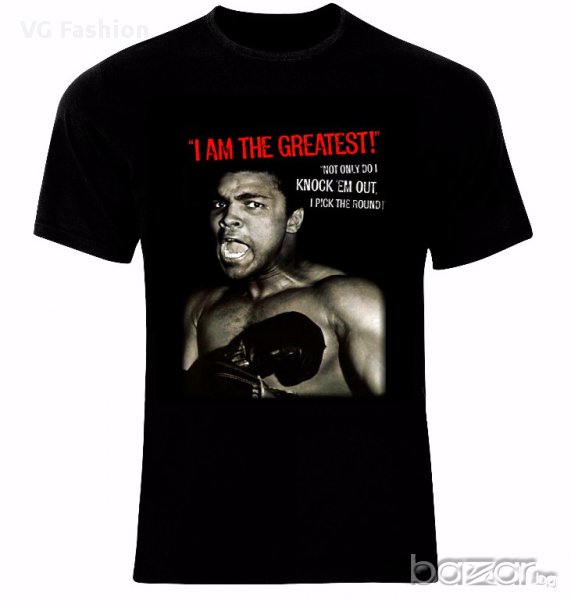 Muhammad Ali I Am The Greatest Boxing Sport Тениска Мъжка/Дамска S до 2XL, снимка 1