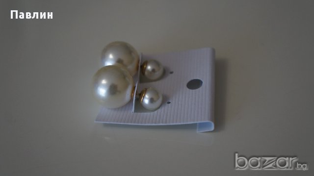 Дамски Обеци, реплика на Dior, снимка 7 - Обеци - 15441404