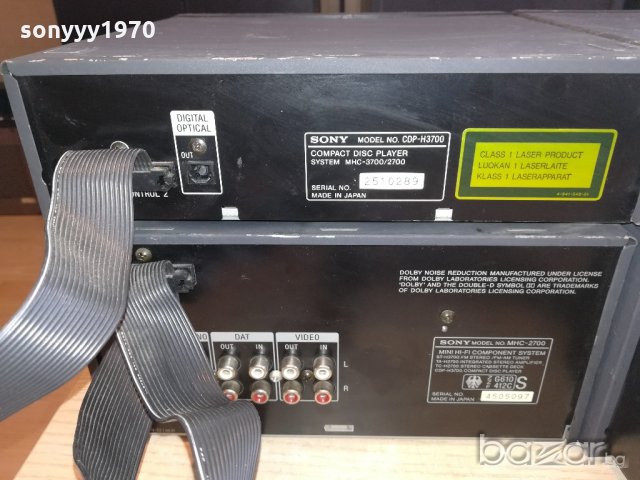 sony amplifier+cd+deck+tuner-made in japan-внос швеицария, снимка 11 - Ресийвъри, усилватели, смесителни пултове - 21240479