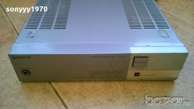 sony fh-7/ac-78-power supply-внос швеицария, снимка 3 - Ресийвъри, усилватели, смесителни пултове - 12390808