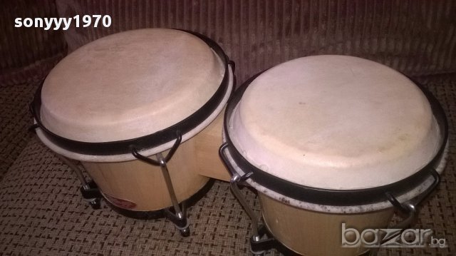 Маркови барабани 2броя-40х21х18см-внос швеицария, снимка 1 - Ударни инструменти - 16768364