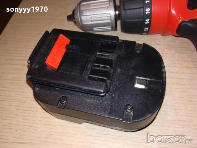 black & decker винтоверт с здрава батерия-внос швеицария, снимка 16 - Винтоверти - 20545801