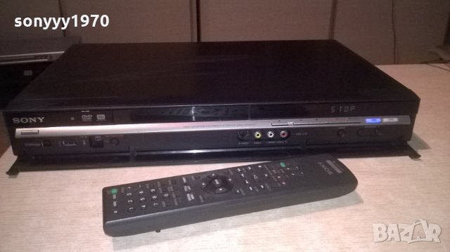 sony rdr hdd/dvd recorder+remote-внос швеицария, снимка 2 - Други - 24588713