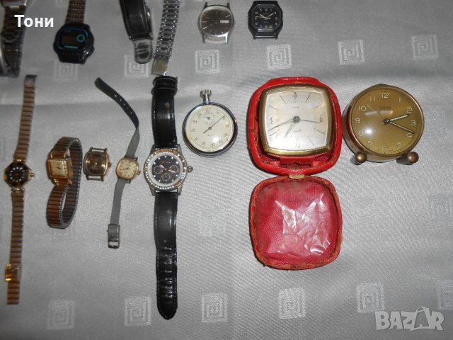 Настолни ,ръчни и джобни часовници, снимка 10 - Антикварни и старинни предмети - 22108717
