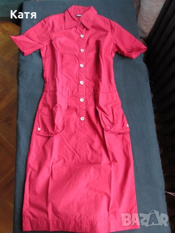 Рокля Mexx керемидено червено нова ХС, снимка 2 - Рокли - 25382366