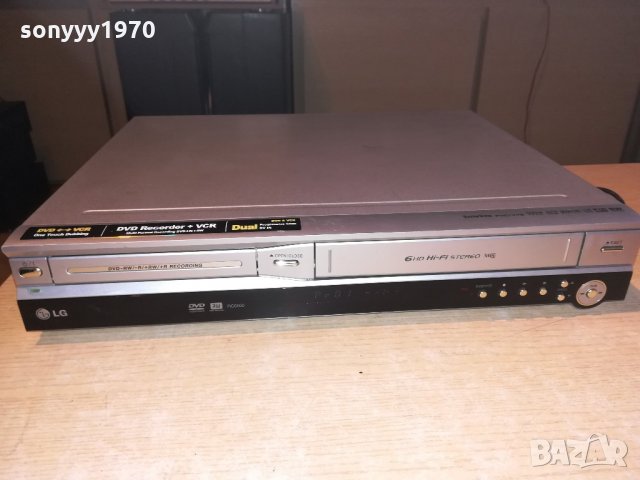 lg rc6500-dvd recorder/video-за ремонт-внос швеицария, снимка 1 - Плейъри, домашно кино, прожектори - 21574705