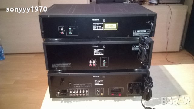 philips receiver+philips deck+philips cd-като нови уреди-swiss, снимка 14 - Ресийвъри, усилватели, смесителни пултове - 24630375