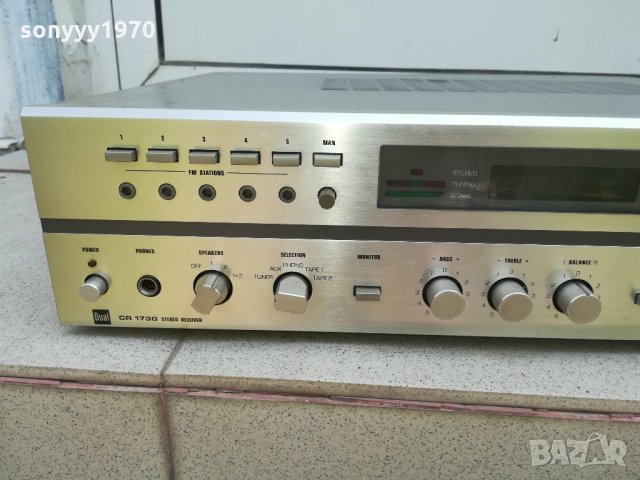 dual stereo receiver-made in germany-внос швеицария, снимка 11 - Ресийвъри, усилватели, смесителни пултове - 21544268