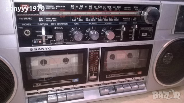 sanyo-ретро колекция-внос швеция, снимка 6 - Радиокасетофони, транзистори - 25150369