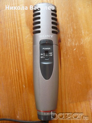 Японски!Електретен от минидиск стереомикрофон SONY  ECM-МС907, снимка 2 - Тонколони - 18656039
