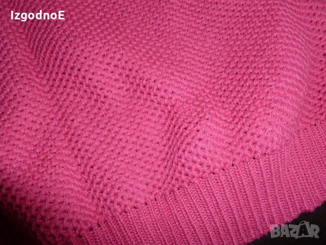 М-Л Нов страхотен малинов пуловер, снимка 5 - Блузи с дълъг ръкав и пуловери - 22073593
