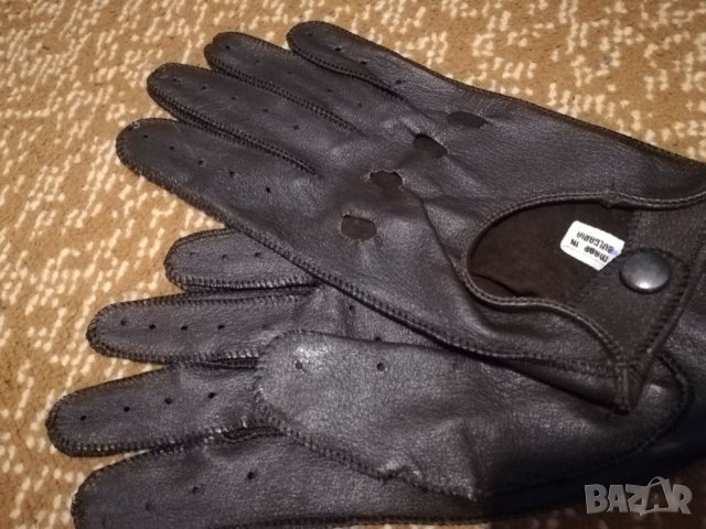 Ръкавици за шофиране естествена кожа , снимка 11 - Шапки - 12371713