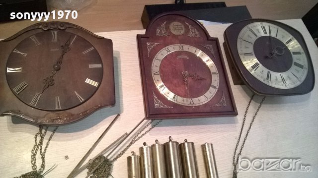 АНТИК-Ретро часовници 3бр-внос швеицария-265лв за броика, снимка 1 - Антикварни и старинни предмети - 15101135