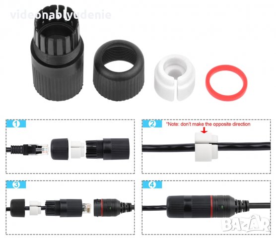 Super UltraHD 5 MPx 2592*1944 IR-Cut АRRAY Метална Ударо/Водоустойчива IP67 IP H.265 48V PoЕ Камера, снимка 11 - IP камери - 22731566