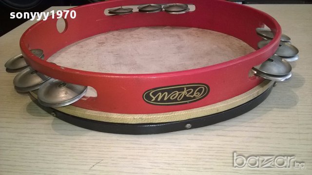 235lлв-АНТИК-Orfeus-оригинално даире-кожа дърво-37/6см, снимка 8 - Други - 14384638