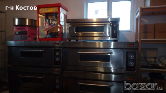 1.Фурна за закуски на едно ниво на Газ Нова Внос от Турция на едно ниво за две тави 60/40см., външни, снимка 14 - Обзавеждане за заведение - 19898920