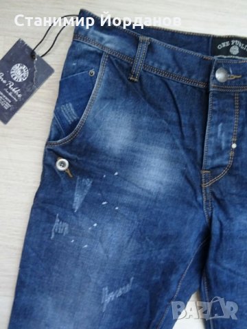 Мъжки дънки One public One denim, снимка 6 - Дънки - 22124041