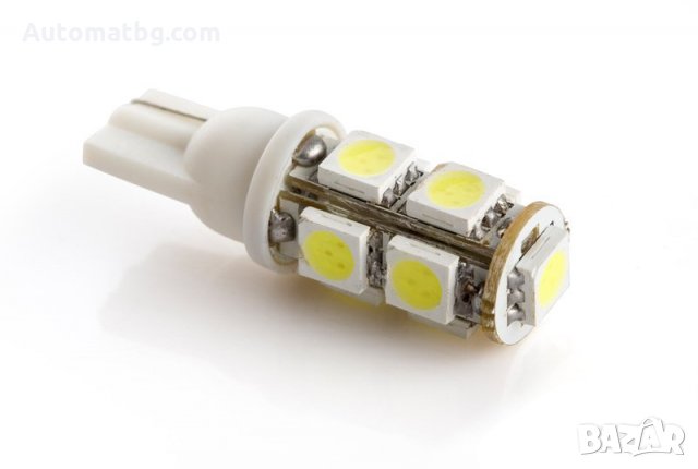 LED Диодна крушка T10 9SMD 5050