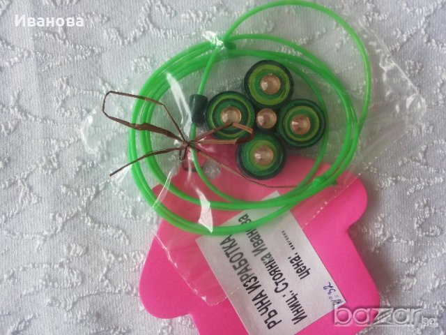 Ръчна изработка на бижута от хартия и квилинг  0.50лв, снимка 13 - Комплекти и лотове - 18186953