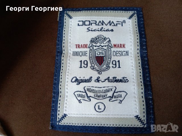 Мъжка риза Doramafi /Дорамафи, 100% оригинал, снимка 6 - Ризи - 21784044