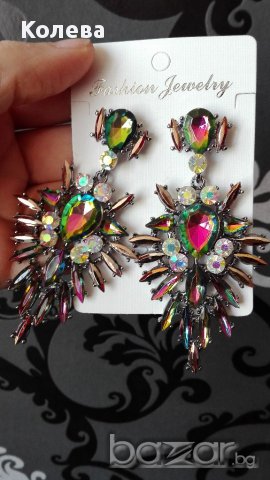 Нови бутикови обеци Лори, снимка 3 - Обеци - 17458039