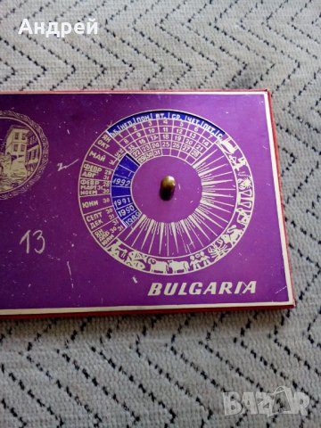 Стар сувенирен календар, снимка 3 - Антикварни и старинни предмети - 25518057