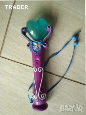 Жезълът на Анна от Frozen, Замръзналото кралство жезъл скиптър, снимка 5 - Музикални играчки - 25578169