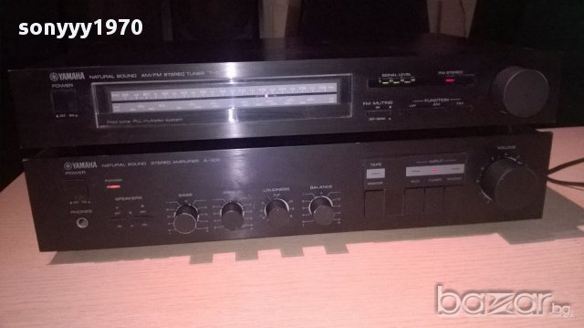 yamaha a-300+yamaha t-300-japan-внос швеицария, снимка 3 - Ресийвъри, усилватели, смесителни пултове - 12615172