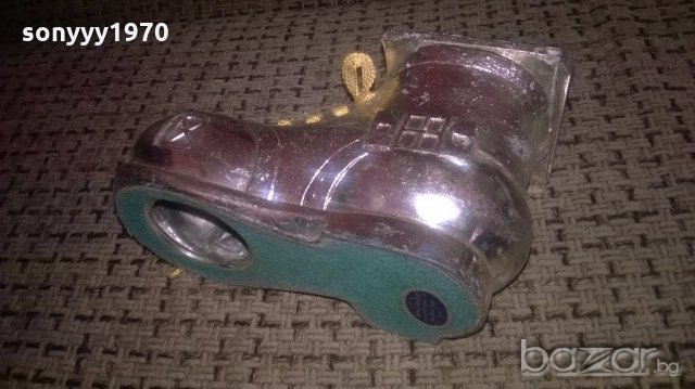japan-посребрена обувка-ретро колекция-13х11х6см-внос англия, снимка 12 - Антикварни и старинни предмети - 19599685